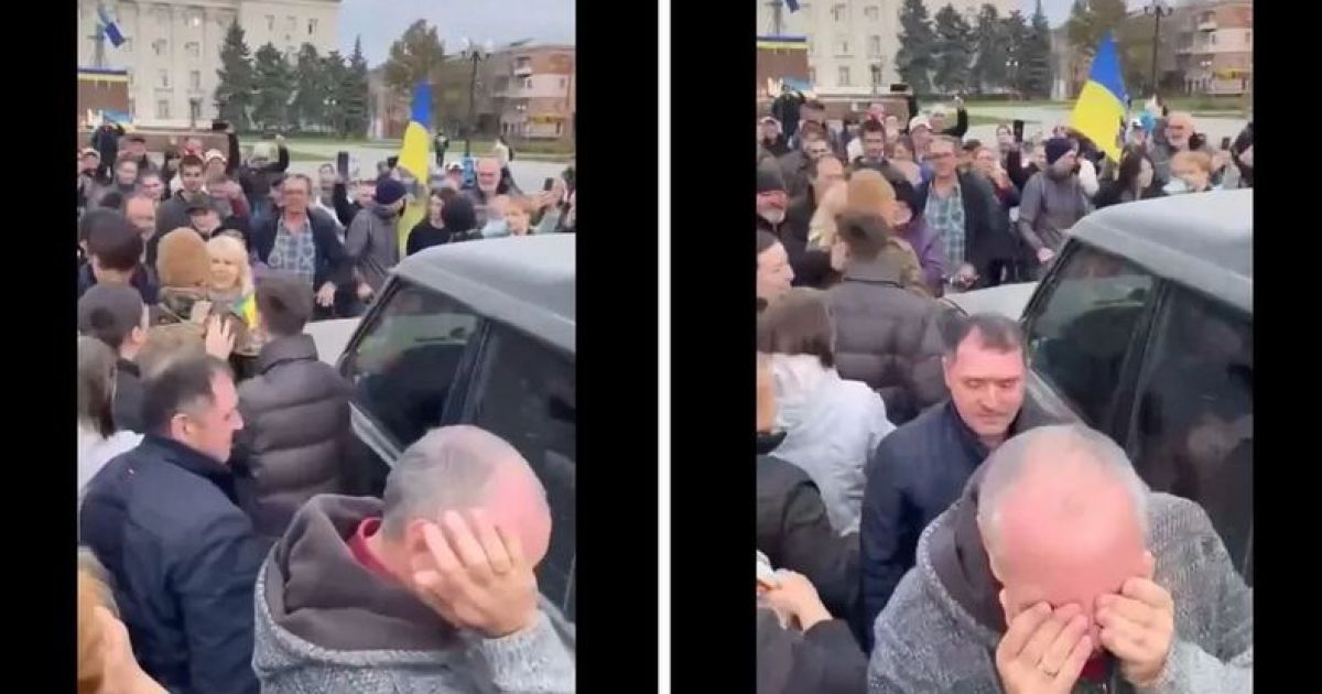 Херсон встречает ВСУ